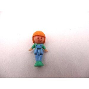 Polly Pocket Doll 1989 Midge's Bumper Car & Schooltime Rings‎ Midge 1 Figure